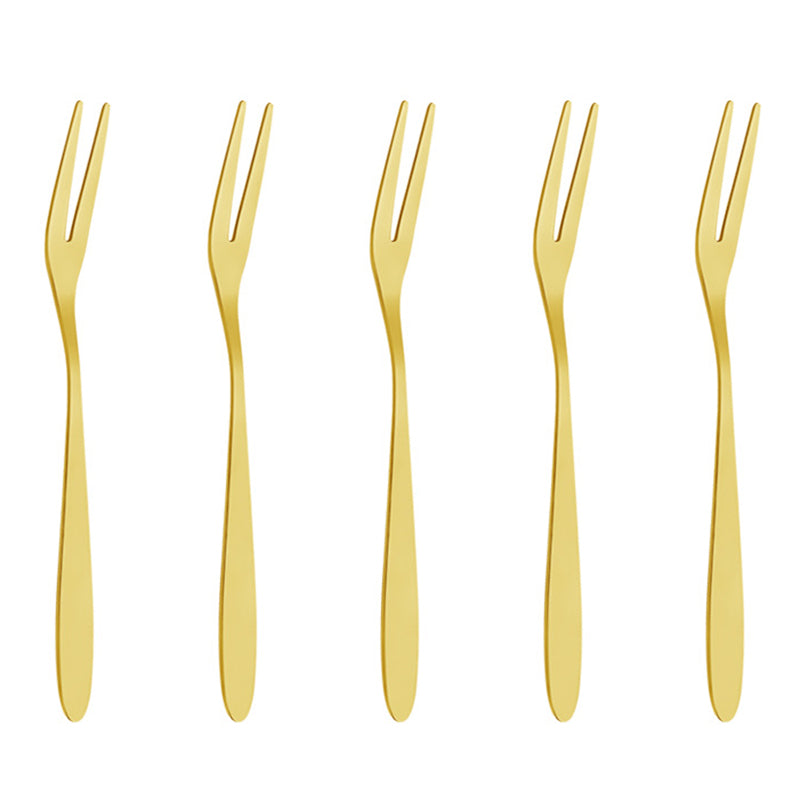 5Pcs / Set Stainless Steel Fork Ice Cream Spoon Kitchen Utensils (BPA Free, No FDA) 5Pcs / Set Stainless Steel Fork Ice Cream Spoon Kitchen Utensils (BPA Free, No FDA)